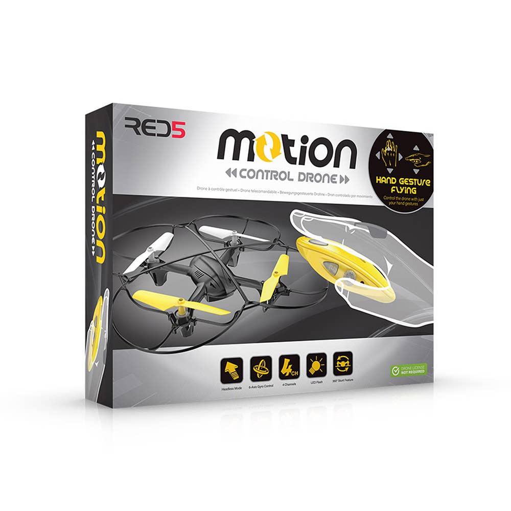 Motion Control Quadcoptor Yellow Edition V3