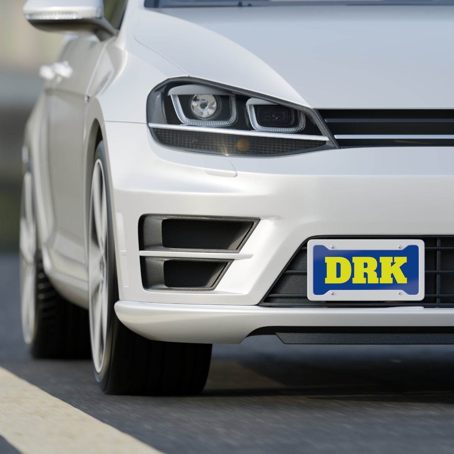 DRK License Plate