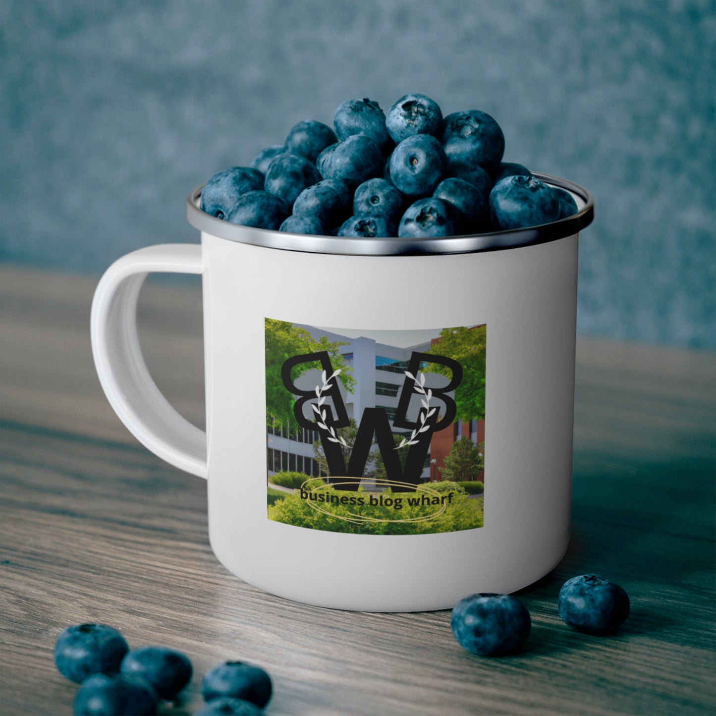 Business Blog Wharf Camping Mug
