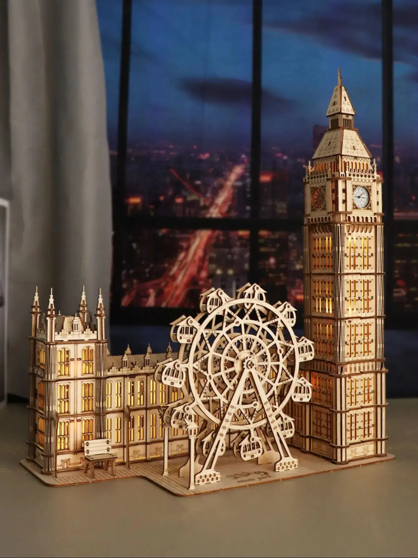 3D Wooden Puzzle Big Ben
