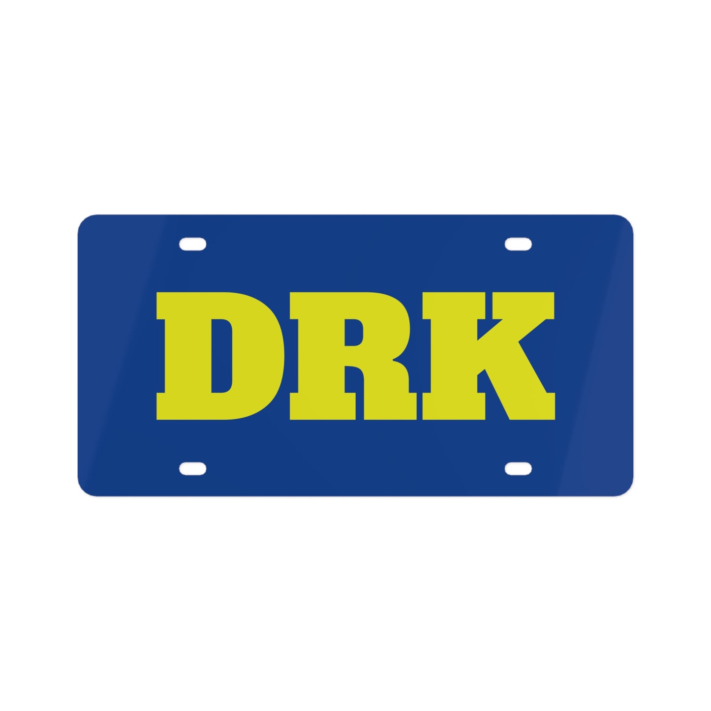 DRK License Plate