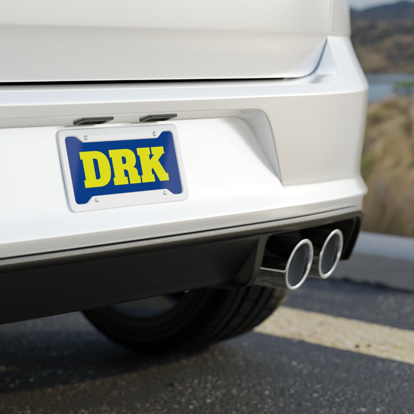 DRK License Plate