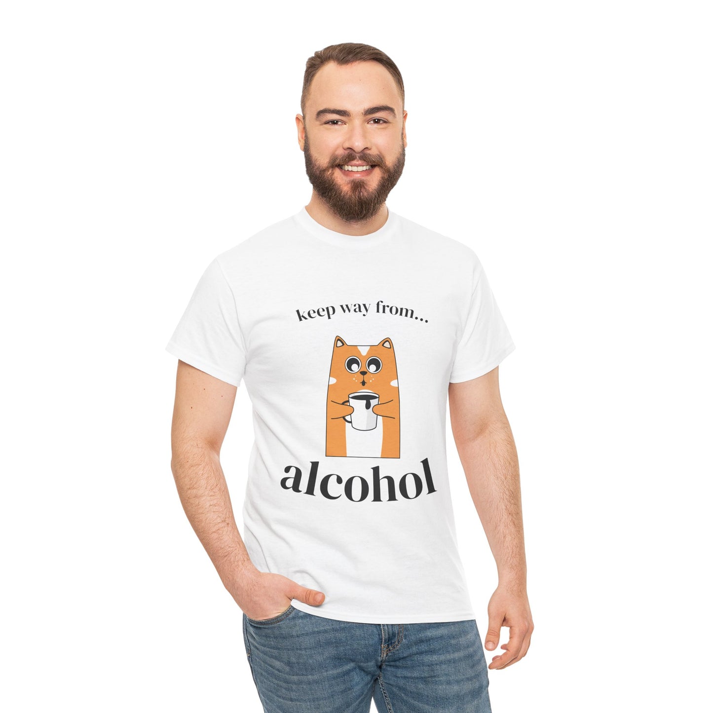 Cats & Alcohol Humor Shirt