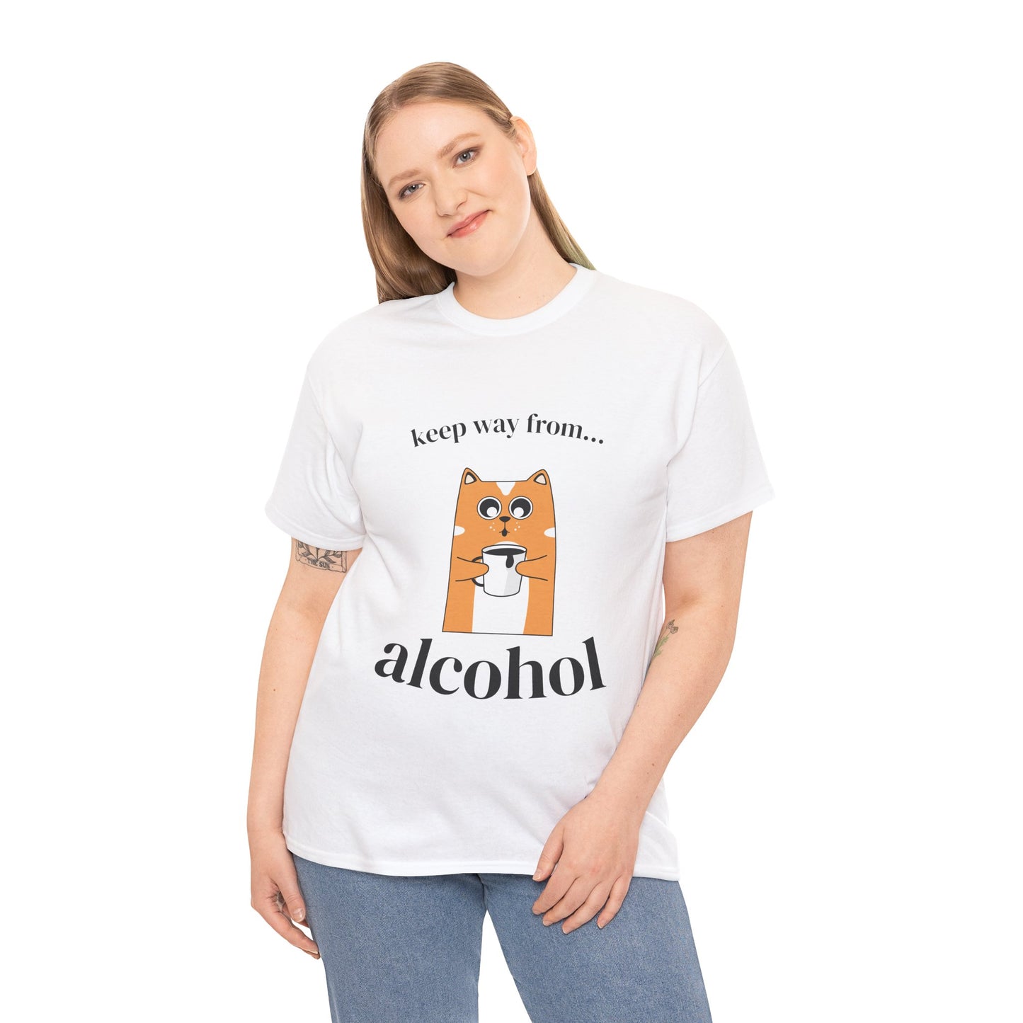 Cats & Alcohol Humor Shirt