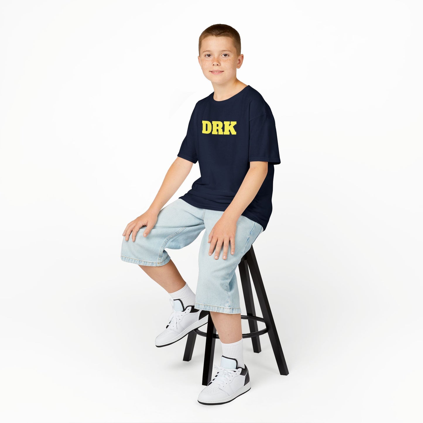 Kids Tee - DRK Navy Shirt for Children