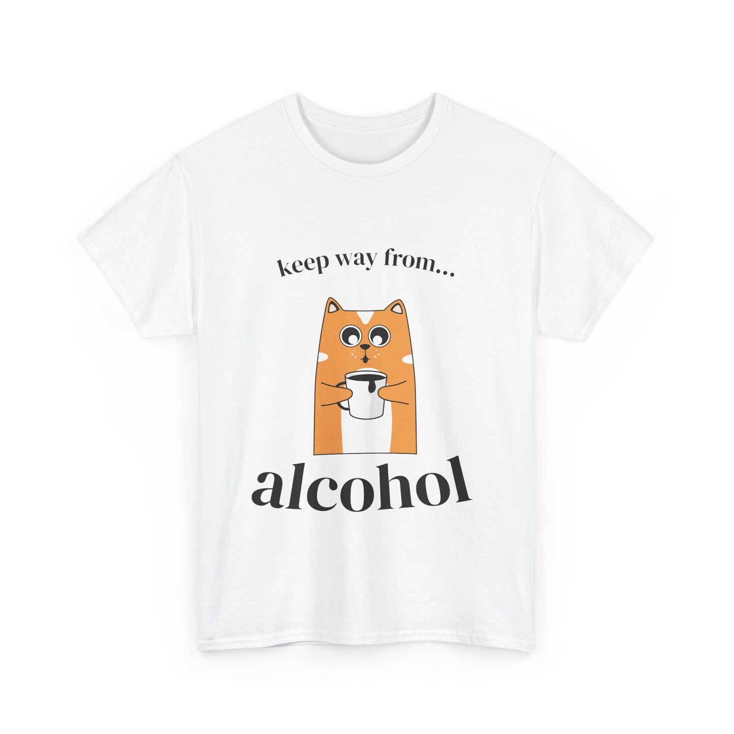 Cats & Alcohol Humor Shirt