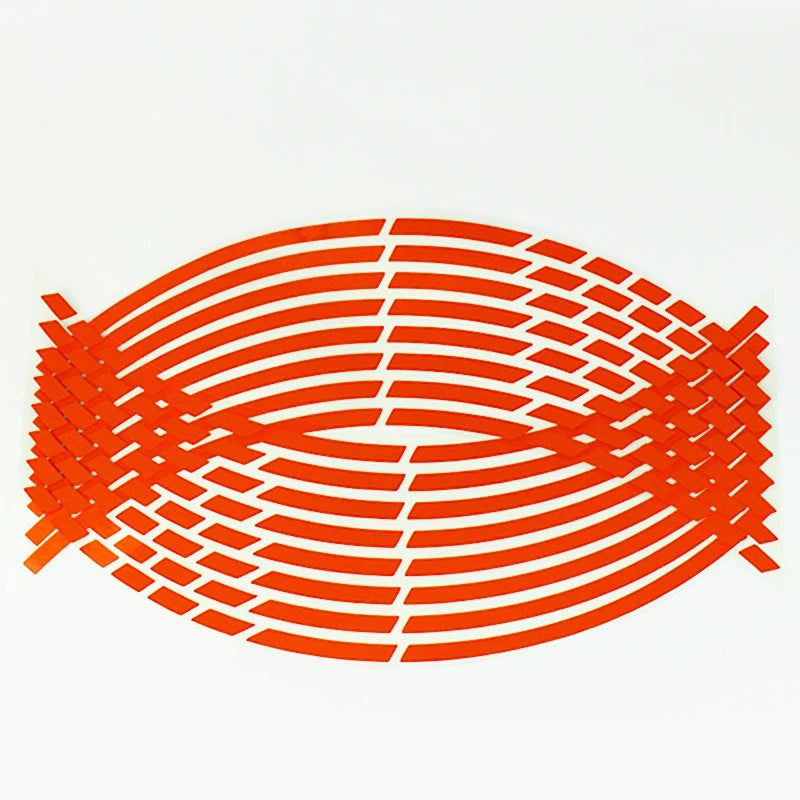 Wheel Tire Stickers Strips