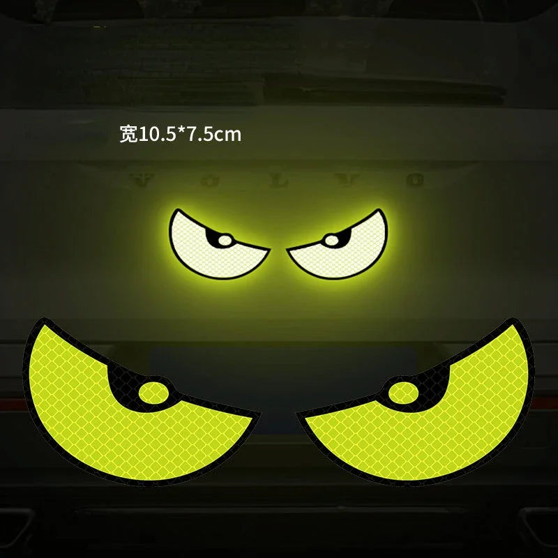 eye reflective stickers