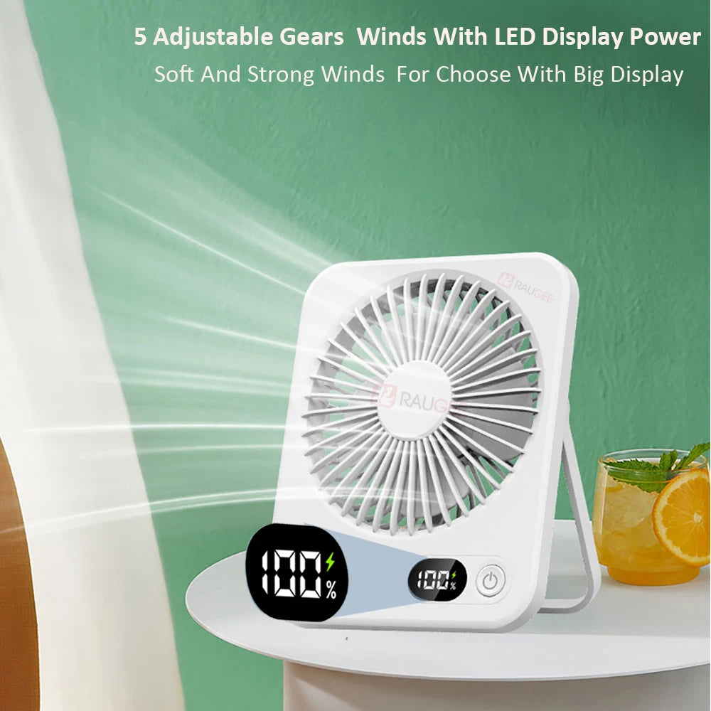 Portable Desktop Fan 180°