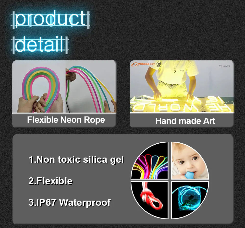 Custom Neon on Led Sign