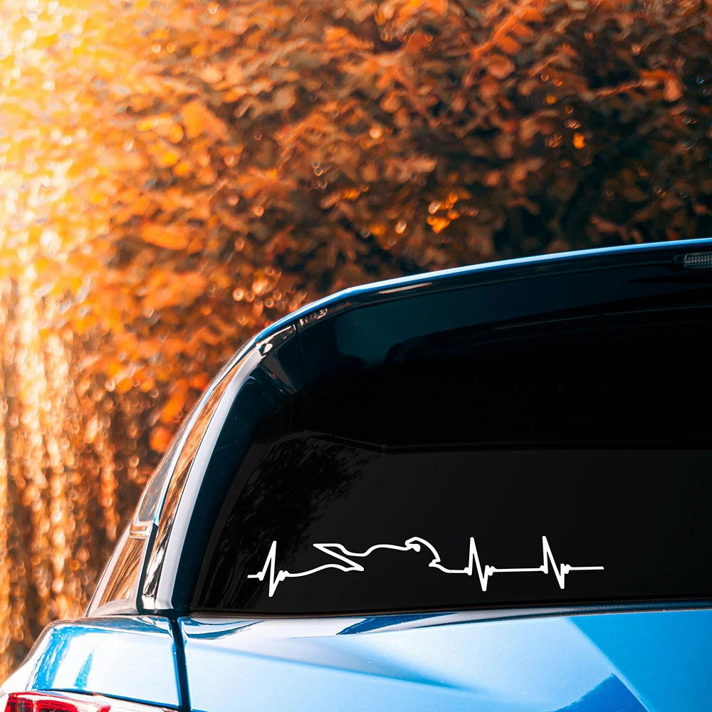 Heartbeat Sticker