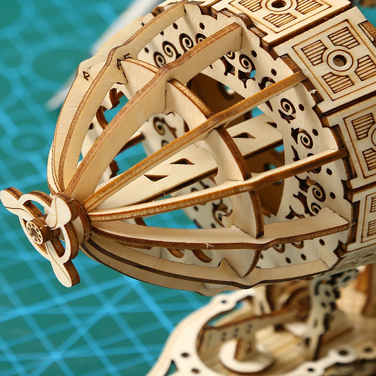 3D Wooden Puzzle zeppelin