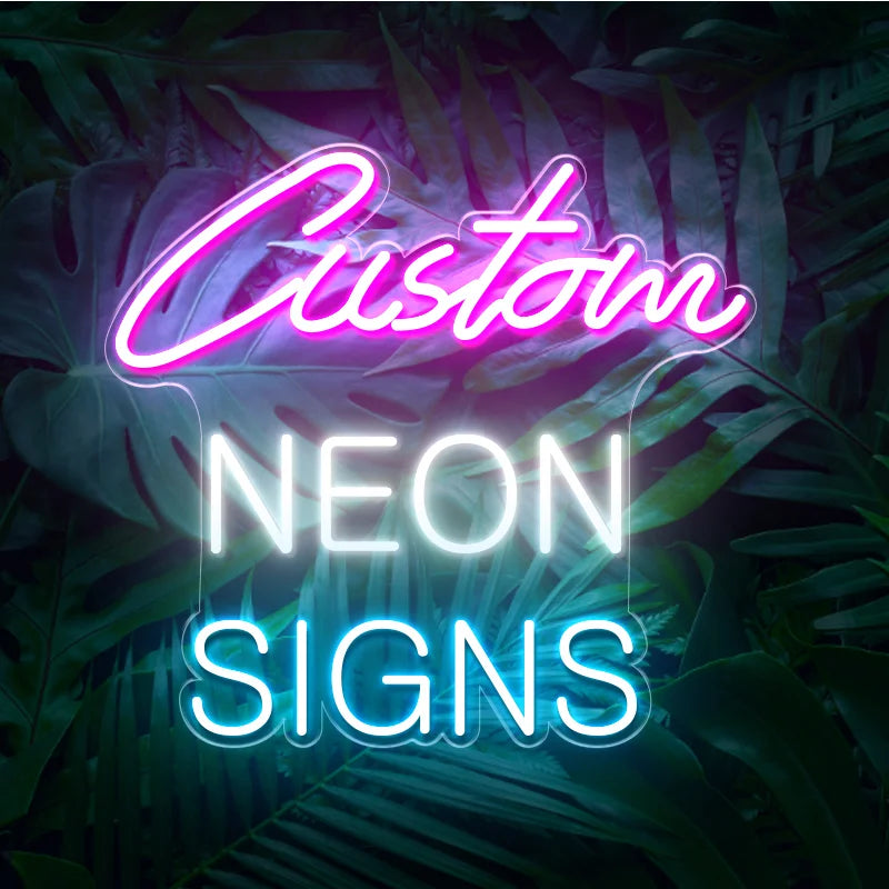 Custom Neon on Led Sign