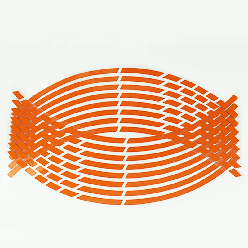 Wheel Tire Stickers Strips