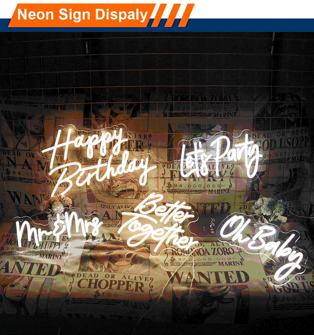 Custom Neon on Led Sign