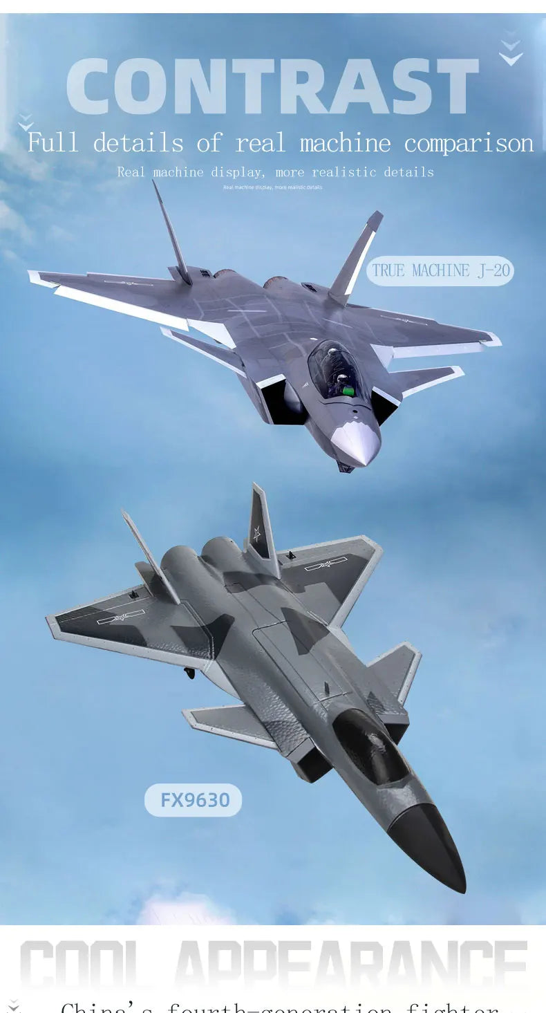 FX9630 RC J20 Fighter