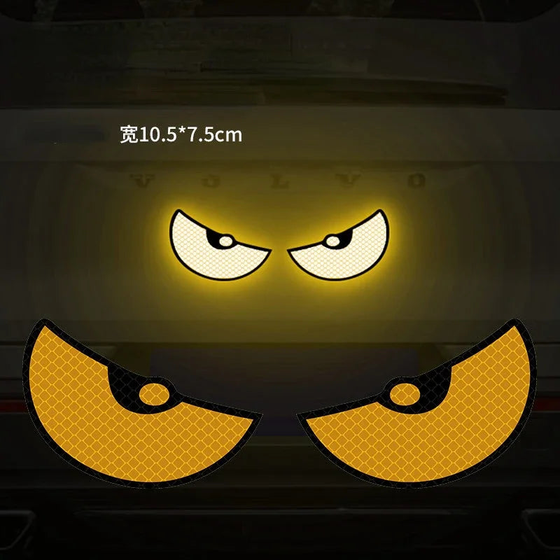 eye reflective stickers