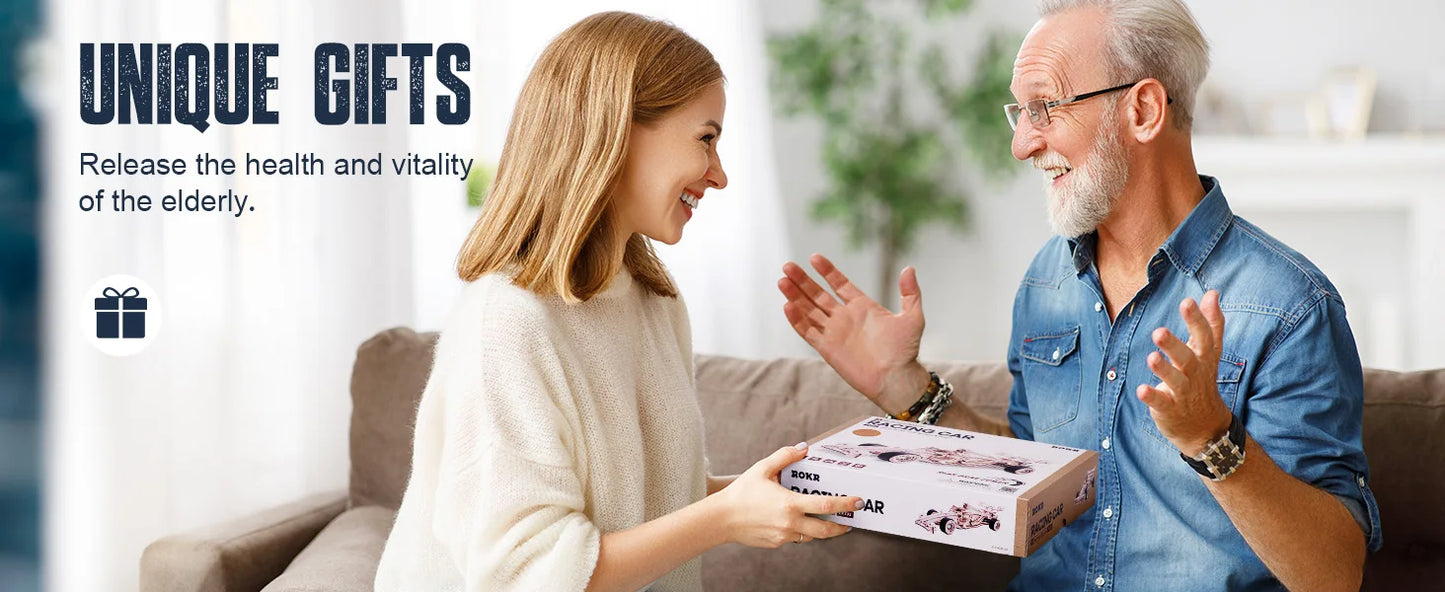 3D Wooden Racing Car Puzzle