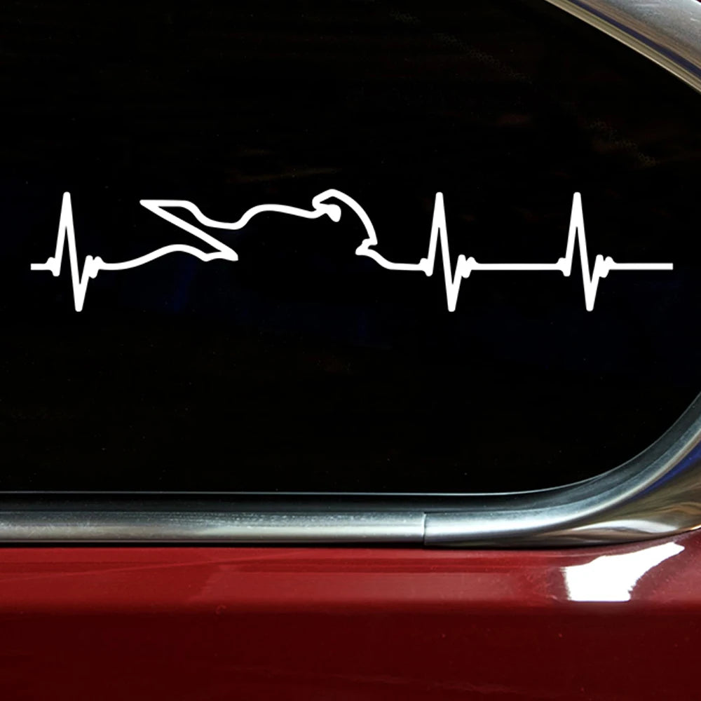 Heartbeat Sticker
