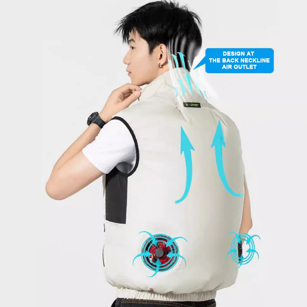 Cooling Fan Vest