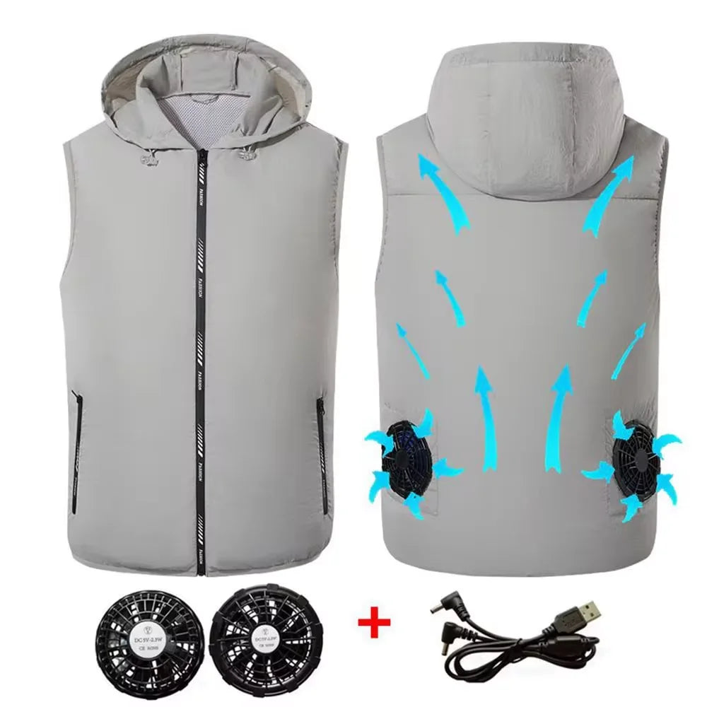 Cooling Fan Vest