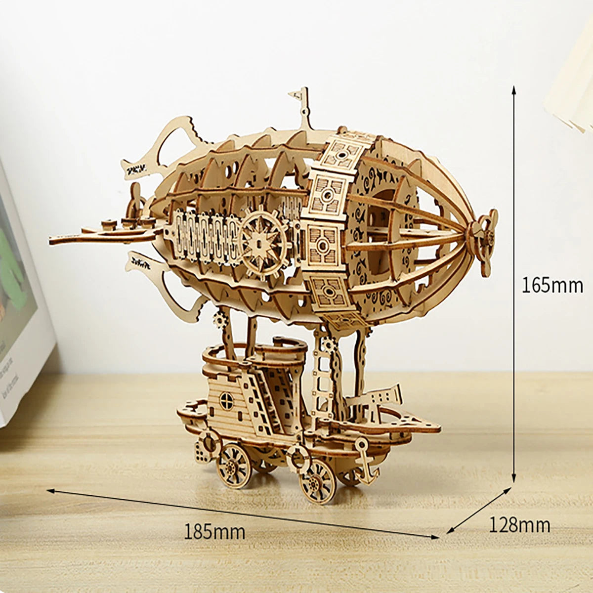 3D Wooden Puzzle zeppelin